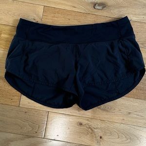 Women’s Black 4” Lululemon Shorts